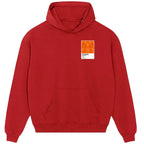 Netherlands hoodie – red men's hoodie featuring the Netherlands Players Couture logo