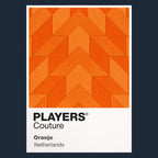 Netherlands Classic Football Shirt Colours Frame Players Couture Mens T-Shirt