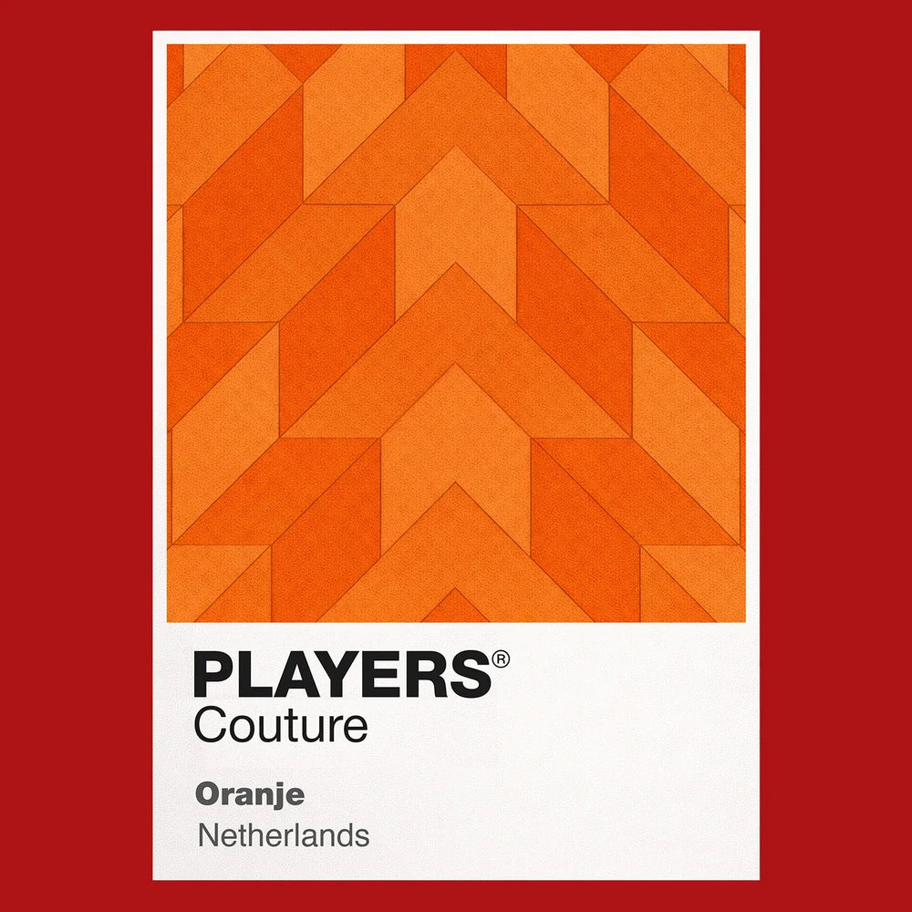 Netherlands Classic Football Shirt Colours Frame Players Couture Mens T-Shirt