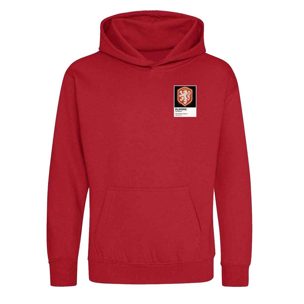 Netherlands Graffiti Frame Kids Hoodie - netherlands graffiti frame kids red hoodie
