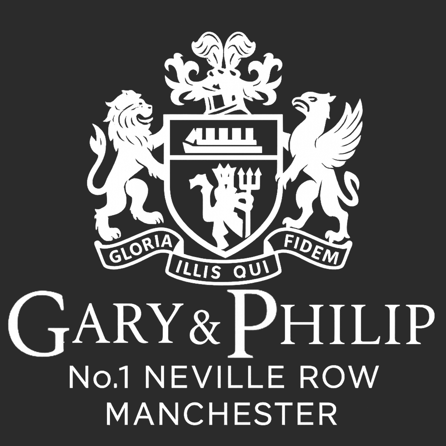 Gary & Philip Neville Logo Players Couture Mens T-Shirt