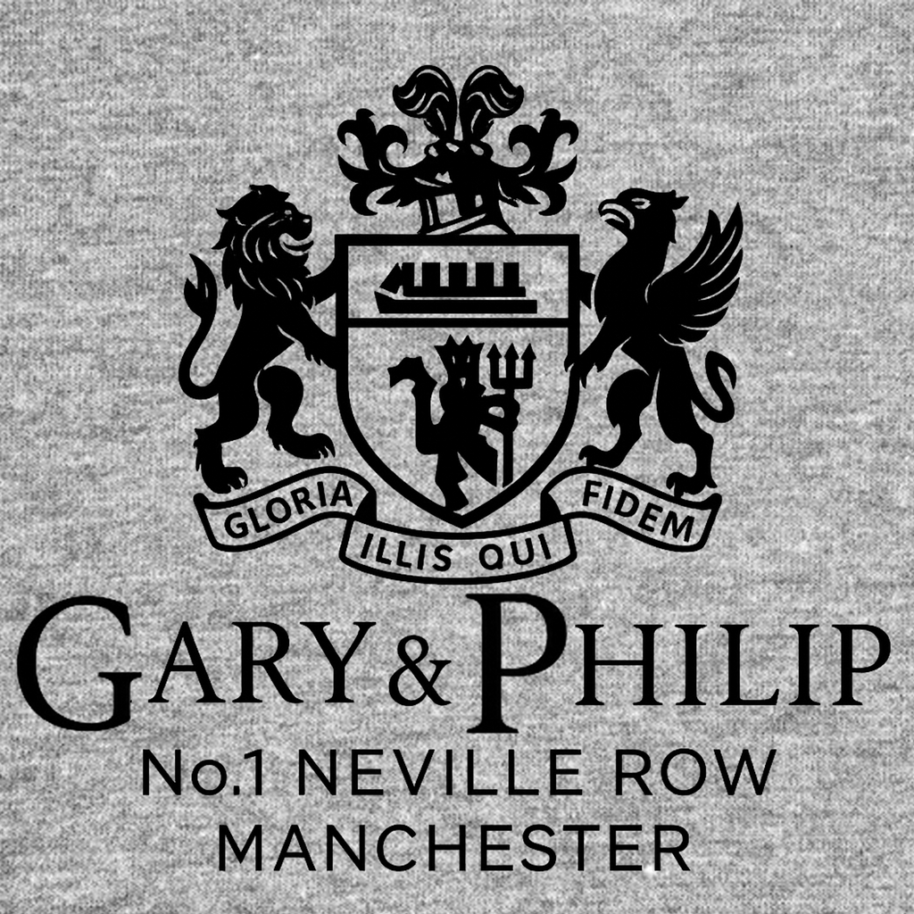 Gary & Philip Neville Logo Players Couture Mens T-Shirt