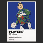 Neville Southall Everton Icon Frame — Black