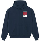 Newcastle Away hoodie – navy men's hoodie featuring the Newcastle Away Players Couture logo