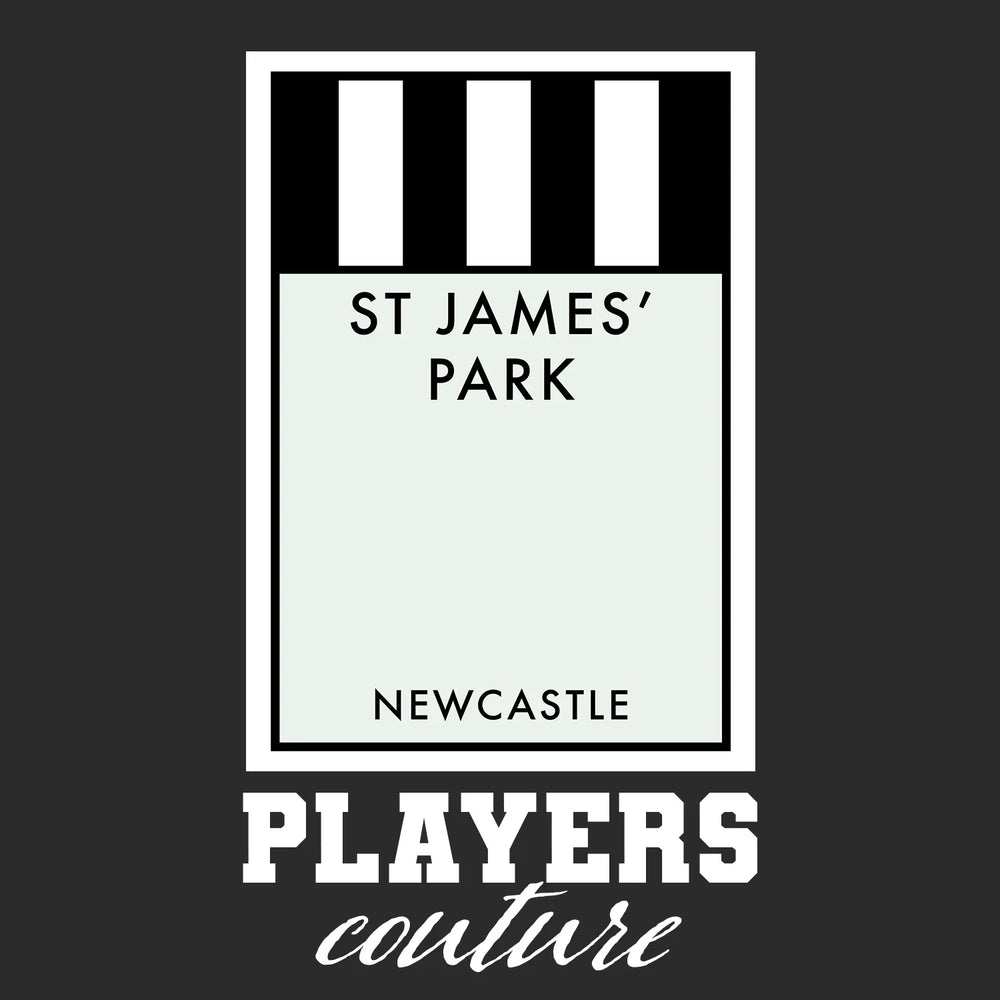 Newcastle United Monopoly Card Players Couture Mens T-Shirt - White / S | Football, Men's, Monopoly Card Collection, Newcastle United, T-Shirts, Volume 2