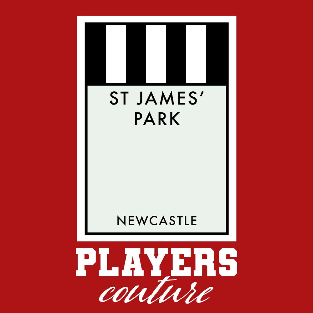 Newcastle United Monopoly Card Players Couture Mens T-Shirt - White / S | Football, Men's, Monopoly Card Collection, Newcastle United, T-Shirts, Volume 2