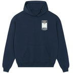 Newcastle United Monopoly Card hoodie – black men's hoodie with white Newcastle United Monopoly Card letters and Players