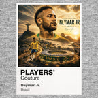 Neymar Jr Brazil Atlas Frame artwork by Players Couture