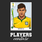 Neymar Jr World Cup Sticker Kids Hoodie – neymar jr black Players Couture design
