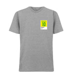 Neymar Jr 10 Football t-shirt – grey men's t-shirt featuring the Neymar Jr 10 Football Players Couture logo