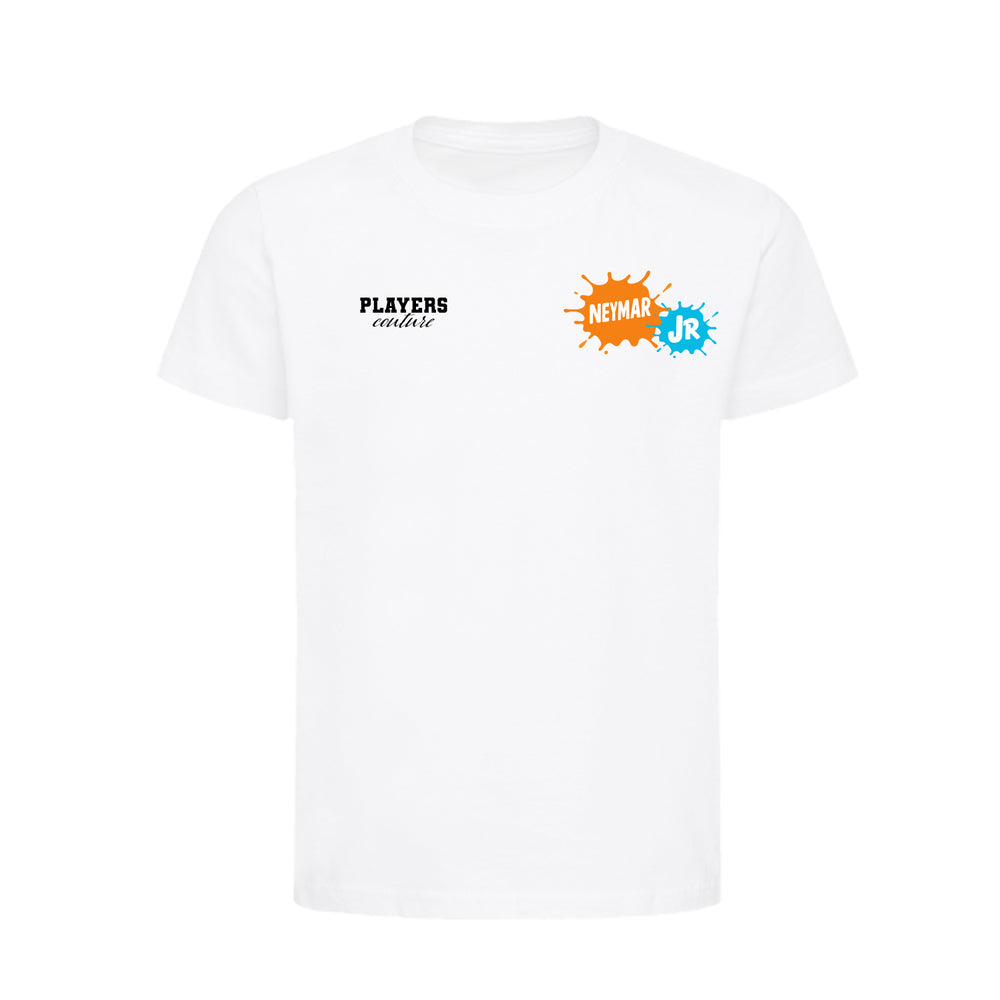 Neymar Jr Logo Players Couture Kids T-Shirt White