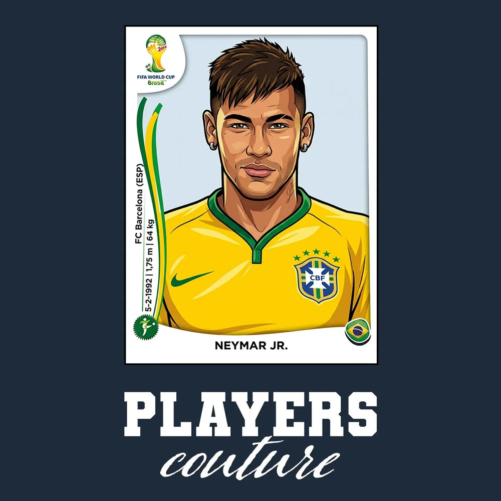 Neymar Jr World Cup Sticker Kids Hoodie – neymar jr navy Players Couture design