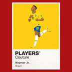 Neymar Jr Players Couture Frame Red