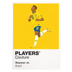 Neymar Jr Players Couture Frame White