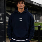 NFL name-print hoodie - navy