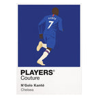 N’Golo Kanté Chelsea white Icon Frame artwork detail