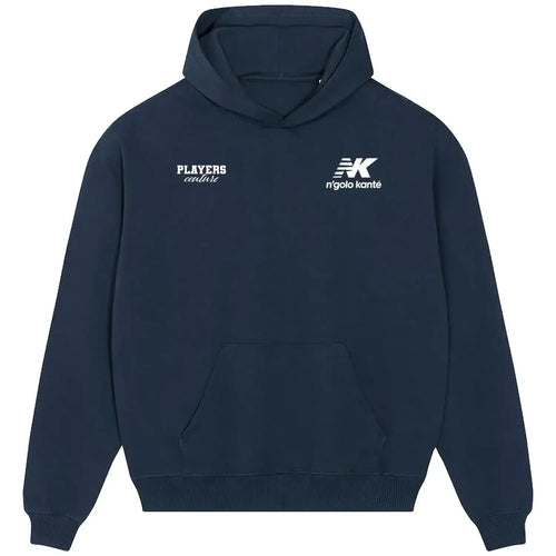 N'Golo Kante hoodie – navy men's hoodie featuring the N'Golo Kante Players Couture logo
