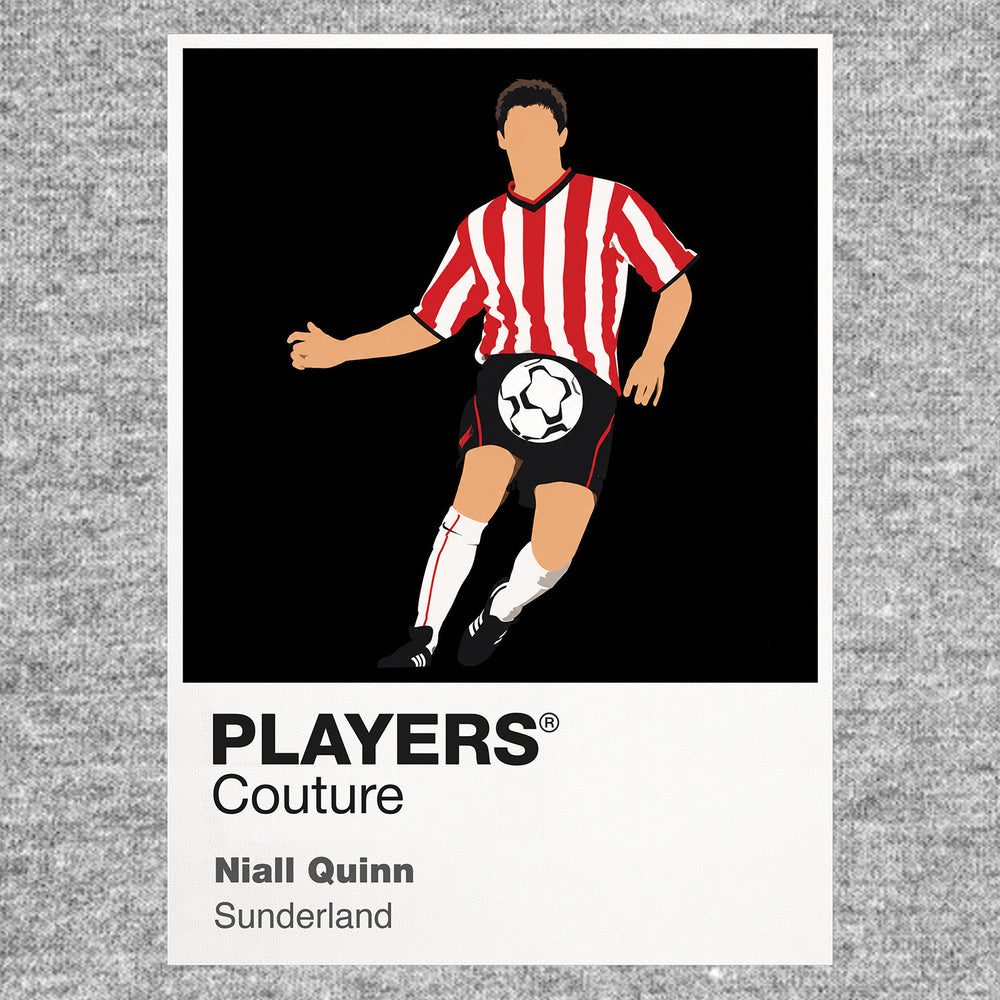 Niall Quinn Sunderland Icon Frame — Gray