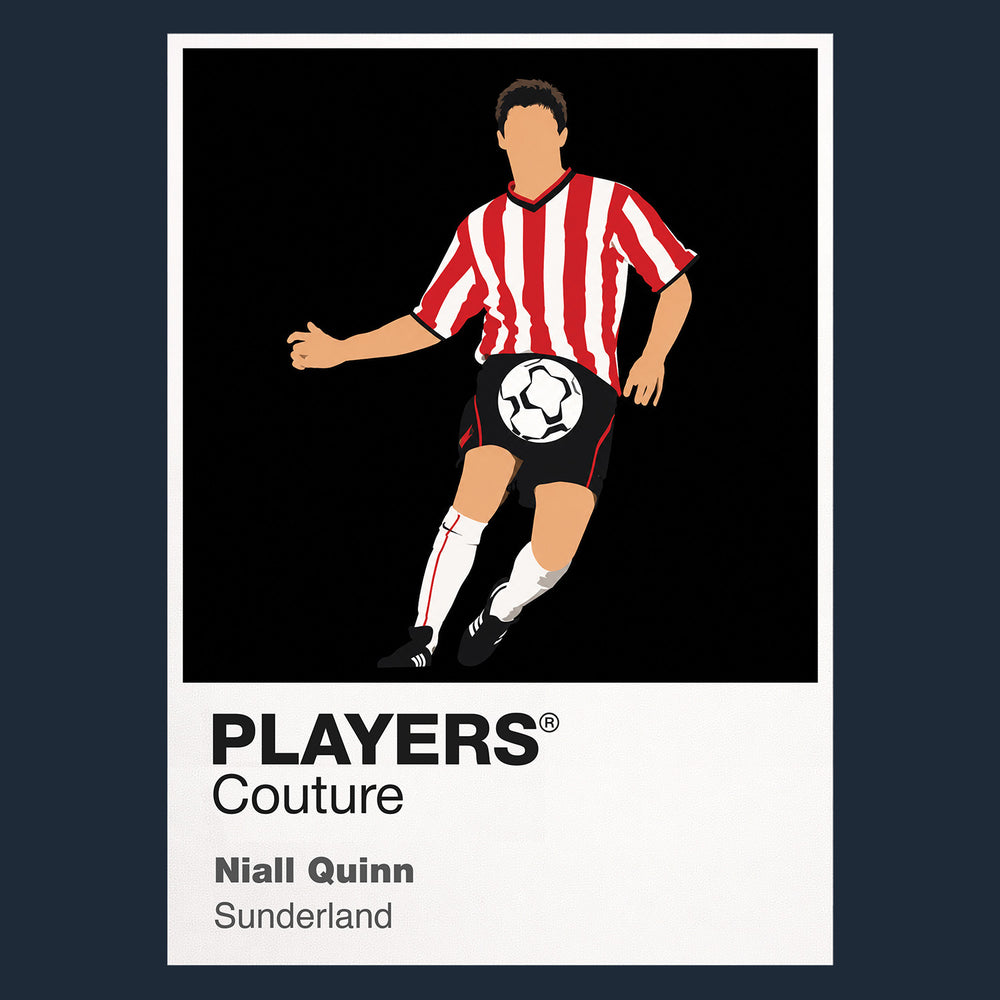 Niall Quinn Sunderland Icon Frame — Navy