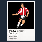 Niall Quinn Sunderland Icon Frame — Navy