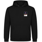 Niall Quinn Sunderland Icons in Lights Frame Men's Hoodie in Black