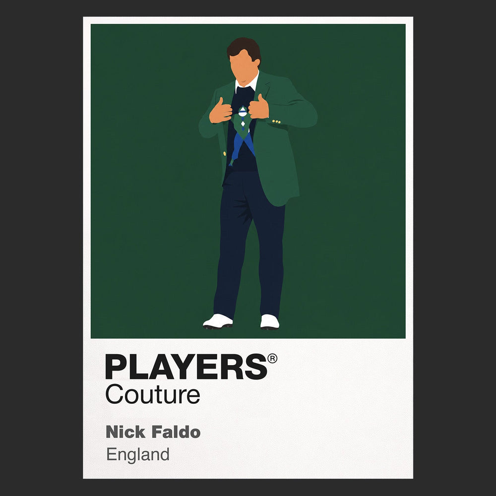 Nick Faldo Masters Golf Icon Frame Men's Polo Shirt