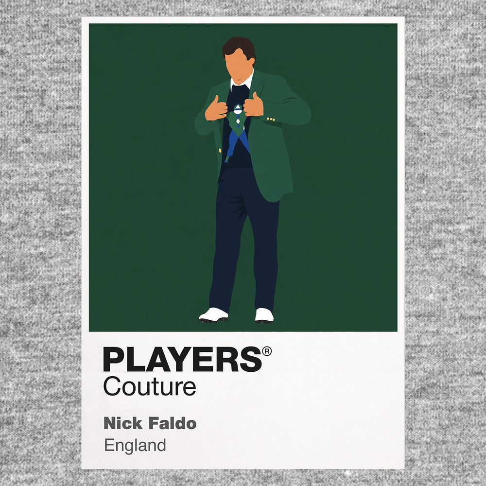 Nick Faldo Masters Golf Icon Frame Men's Polo Shirt