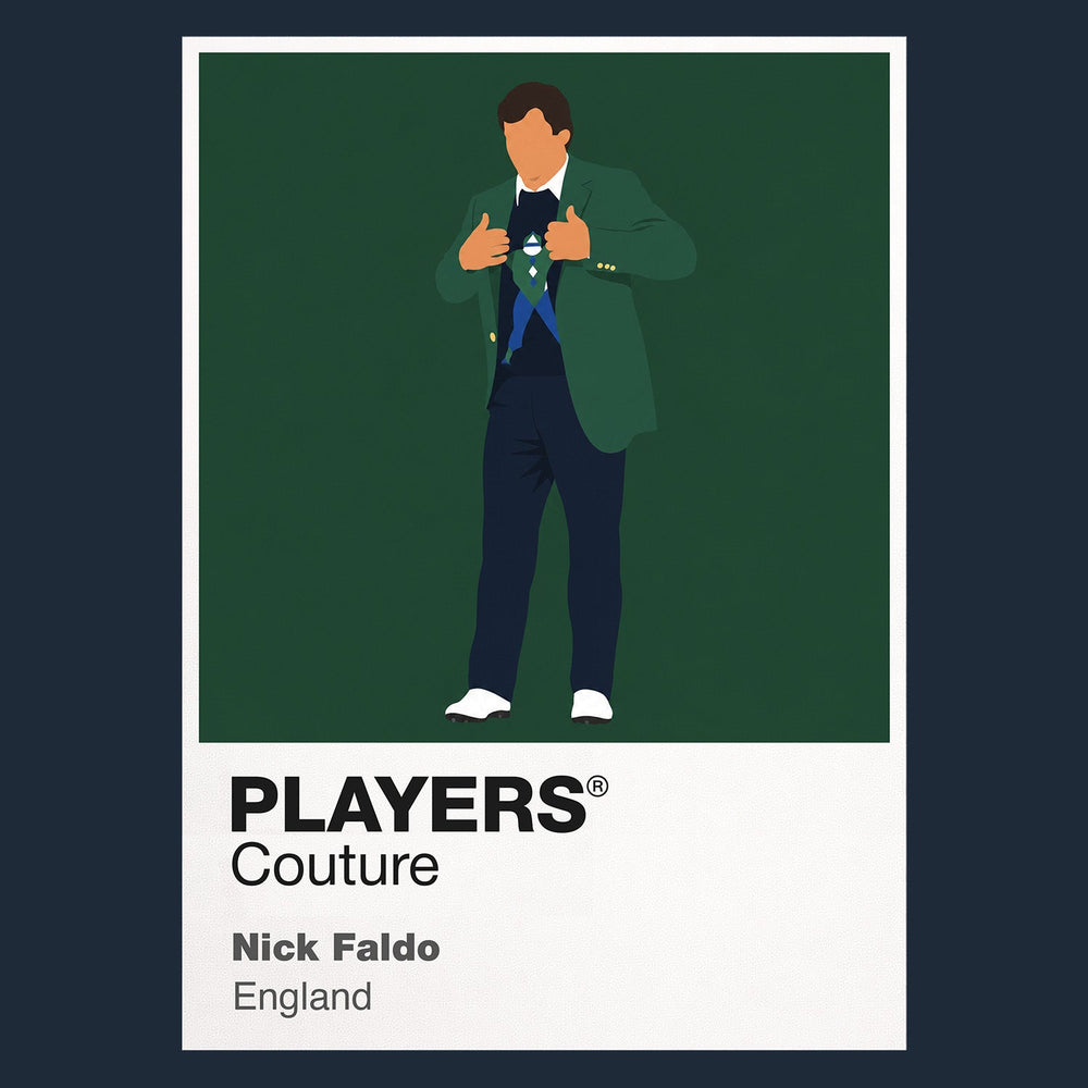 Nick Faldo Masters Golf Icon Frame Men's Polo Shirt
