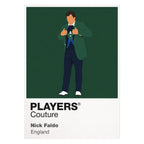 Nick Faldo Masters Golf Icon Frame Men's Polo Shirt