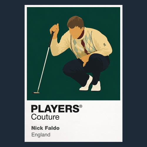 Nick Faldo 2 Golf Icon Frame - Icon Design