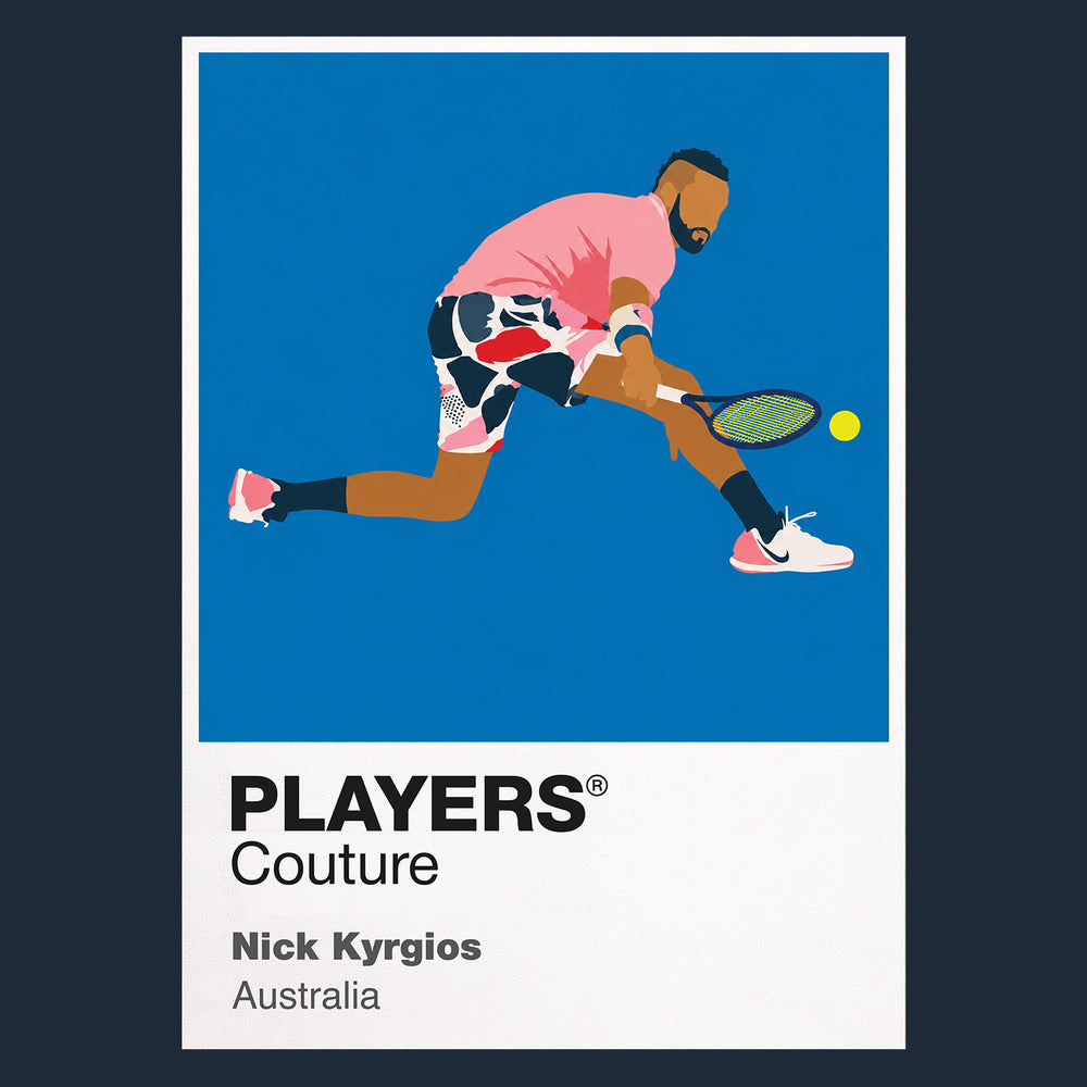 Nick Kyrgios Tennis Icon Frame Men's Hoodie