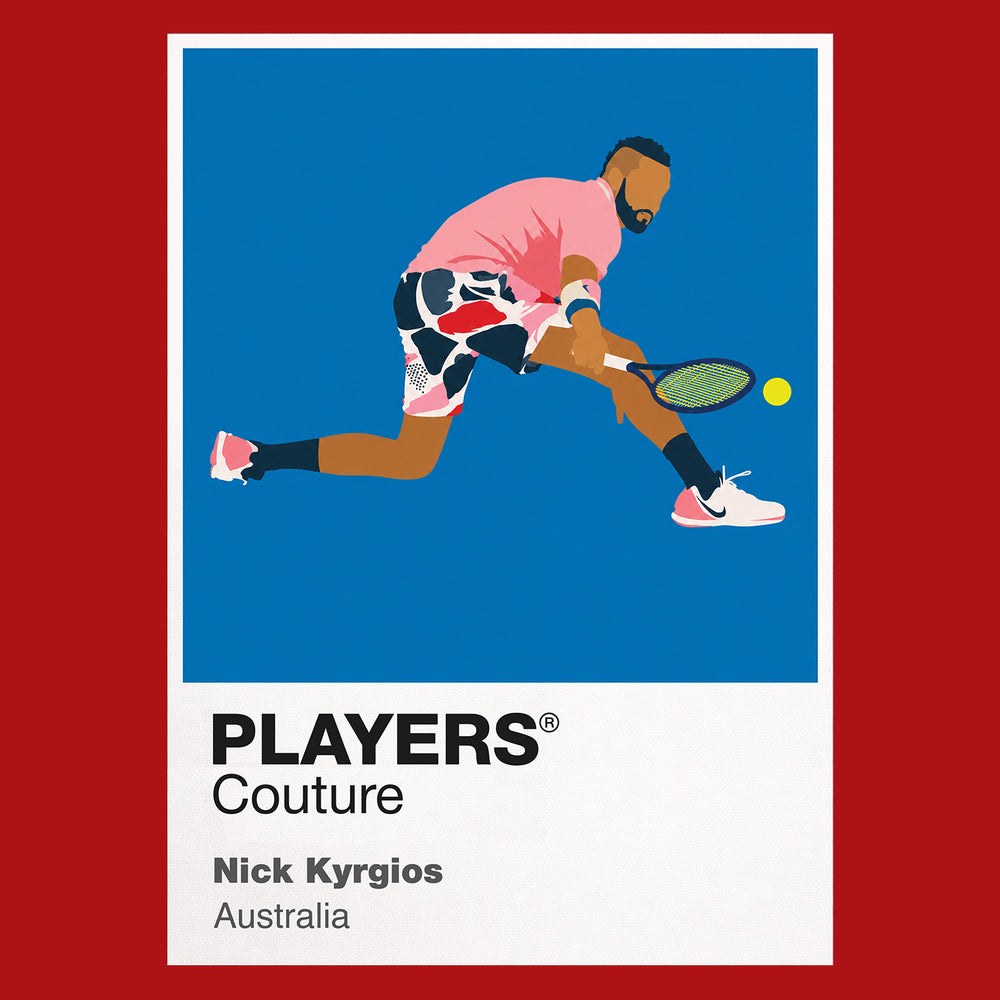 Nick Kyrgios Tennis Icon Frame Men's Hoodie