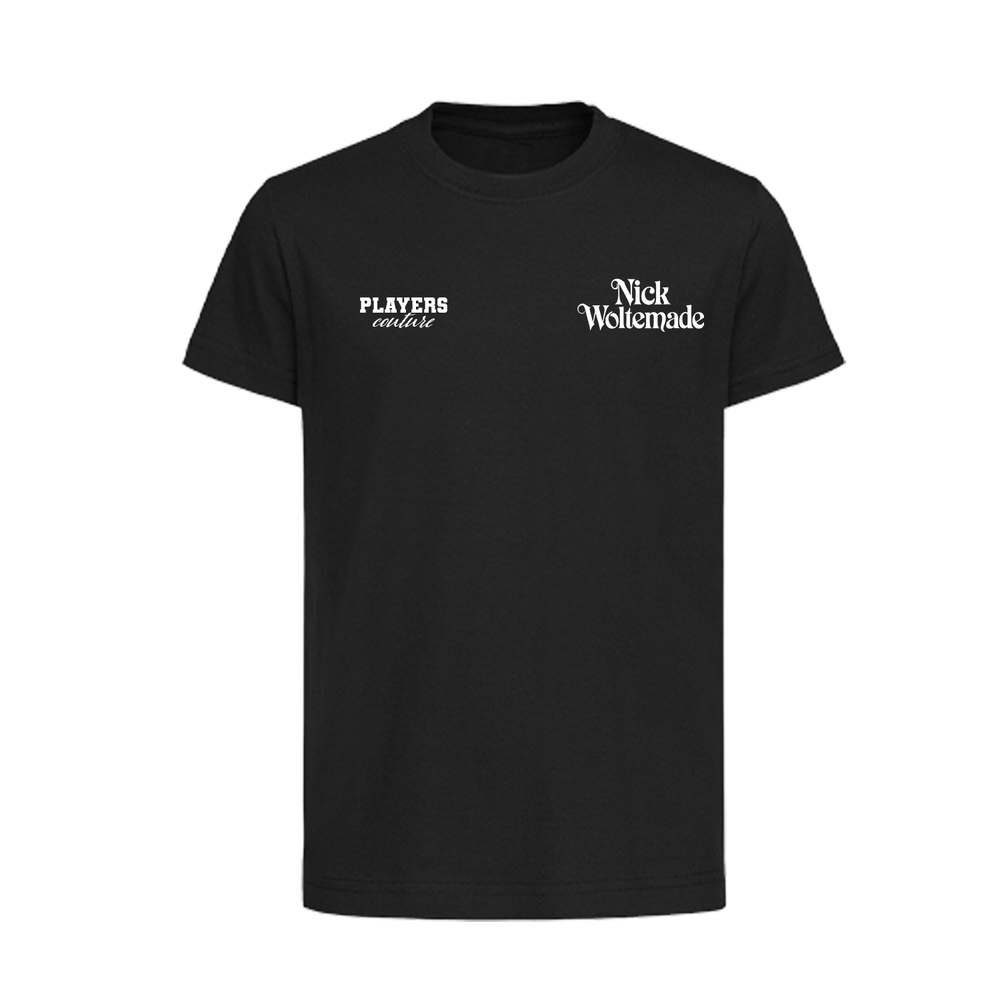 Nick Woltemade Logo Players Couture Kids T-Shirt Black