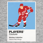 Nicklas Lidström Red Wings Ice Hockey Icon Frame Men's Hoodie – image 6