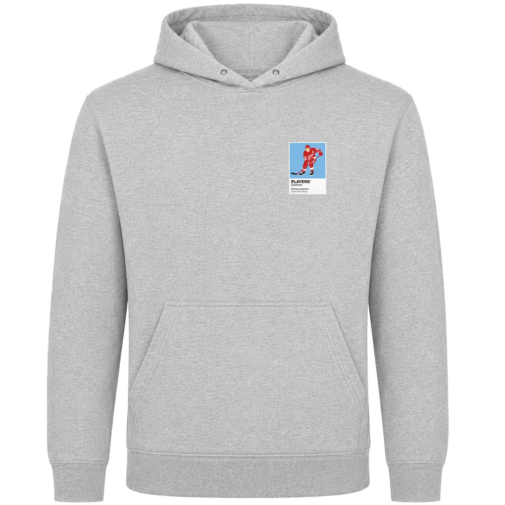 Nicklas Lidström Red Wings Ice Hockey Icon Frame Men's Hoodie – image 5