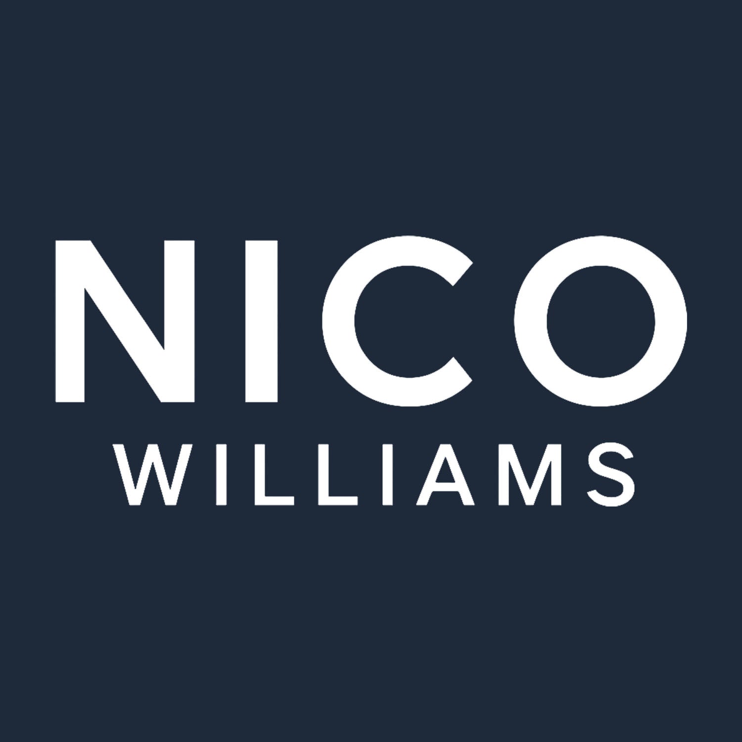 Nico Williams Logo Players Couture Men's T-Shirt Navy