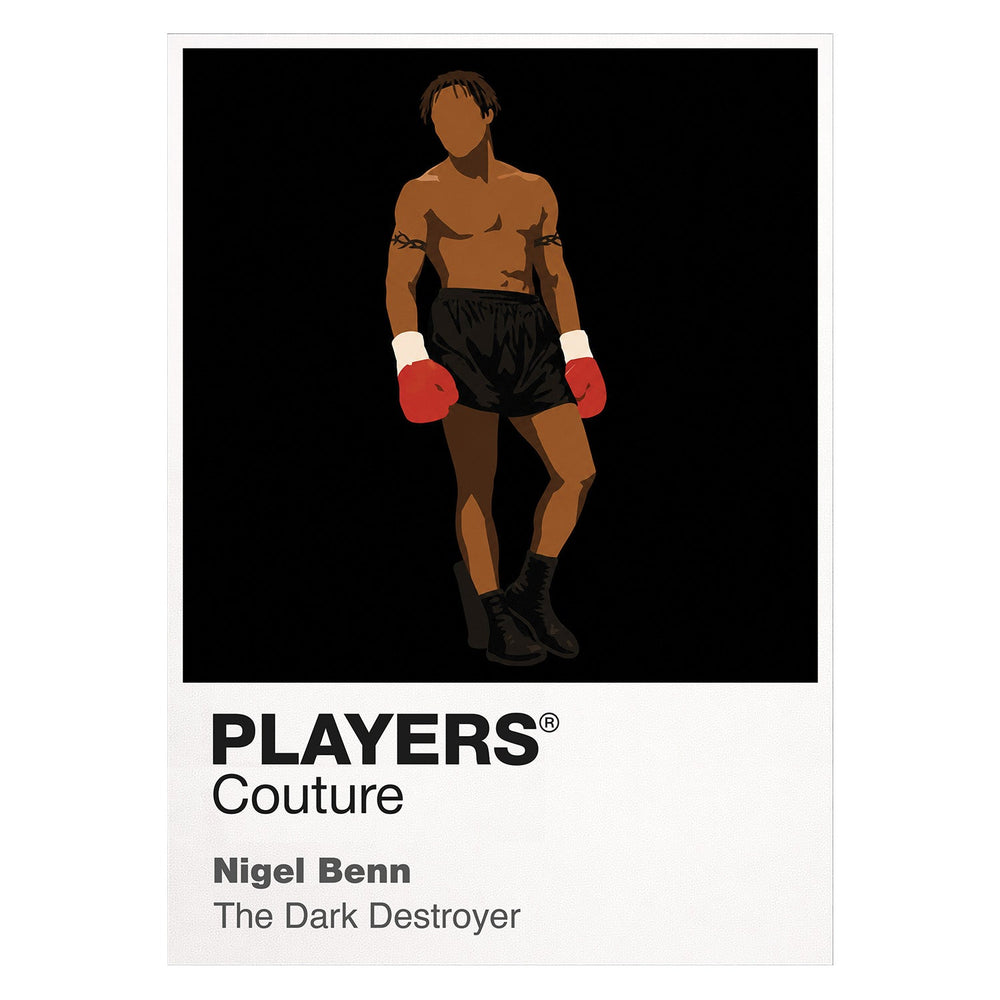 Nigel Benn Boxing Icon Frame - Icon Design