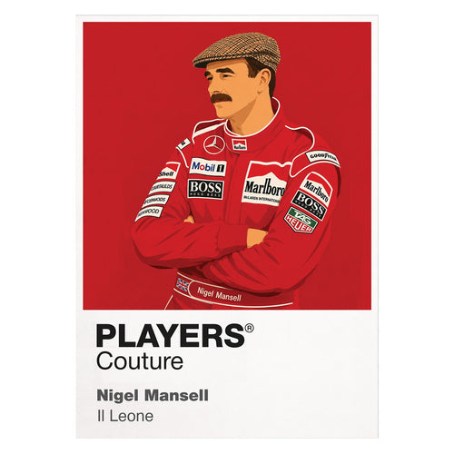 Nigel Mansell Formula 1 T-shirt – white view