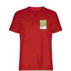 Nigeria t-shirt – red men's t-shirt featuring the Nigeria Players Couture logo