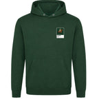 Nijinsky horse racing hoodie – mens forest green hoodie view