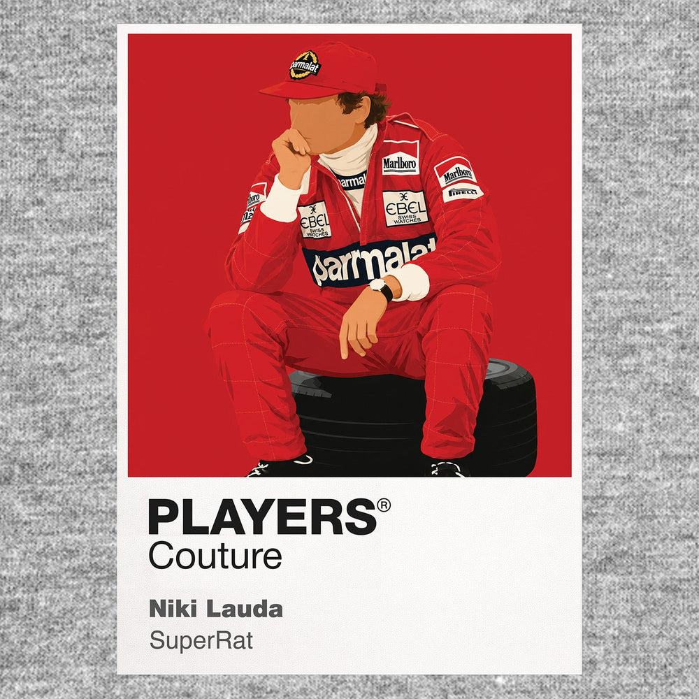 Niki Lauda Superrat Formula 1 hoodie – grey view