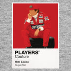 Niki Lauda Superrat Formula 1 hoodie – grey view