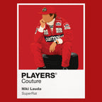 Niki Lauda Superrat Formula 1 T-shirt – red view