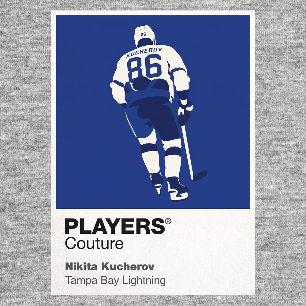 Nikita Kucherov Lightning Ice Hockey Icon Frame Men's Hoodie – image 6