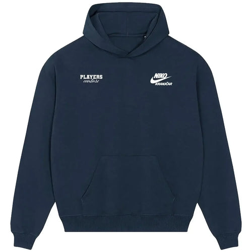 Niko Kranjcar hoodie – navy men's hoodie featuring the Niko Kranjcar Players Couture logo