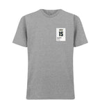 Nikola Jokic 15 t-shirt – grey men's t-shirt featuring the Nikola Jokic 15 Players Couture logo