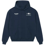 Noa Lang hoodie – navy men's hoodie featuring the Noa Lang Players Couture logo