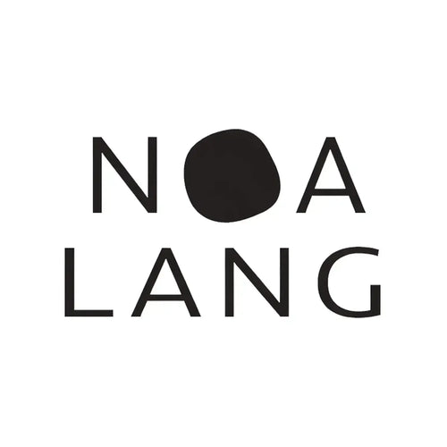 Noa Lang Logo Men's Hoodie – white close-up detail shot of the Noa Lang Players Couture logo design