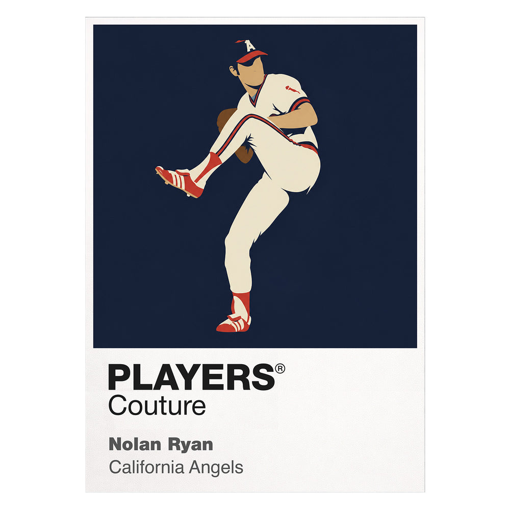 Nolan Ryan Angels Baseball Icon Frame - Icon Design