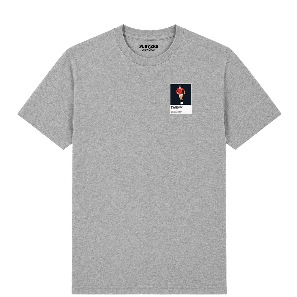 Norman Whiteside Manchester United Men's T-Shirt - Grey